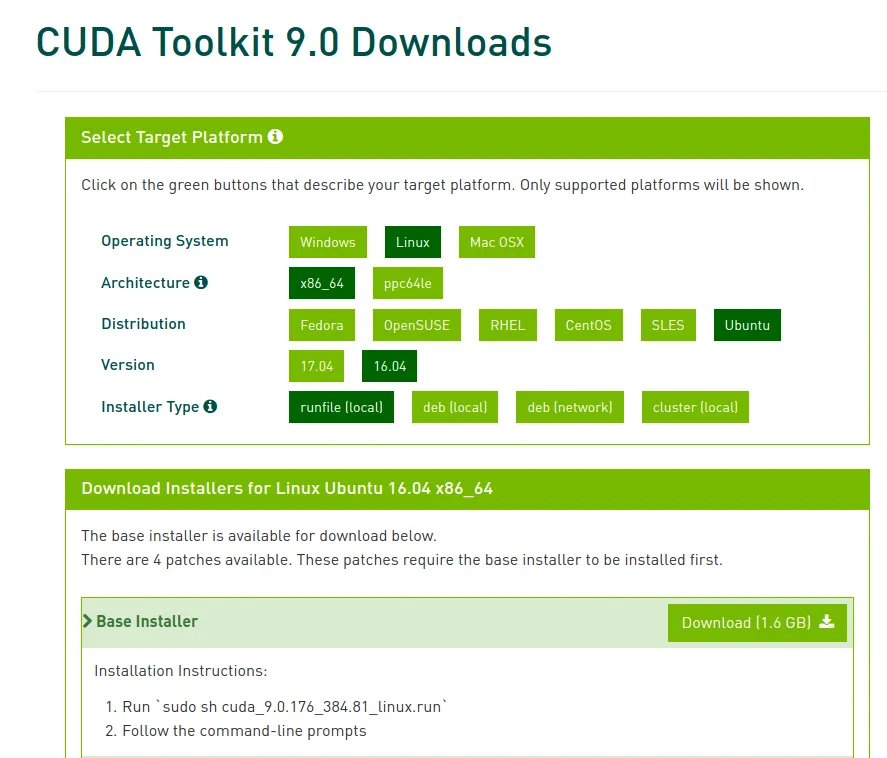 cuda9.0